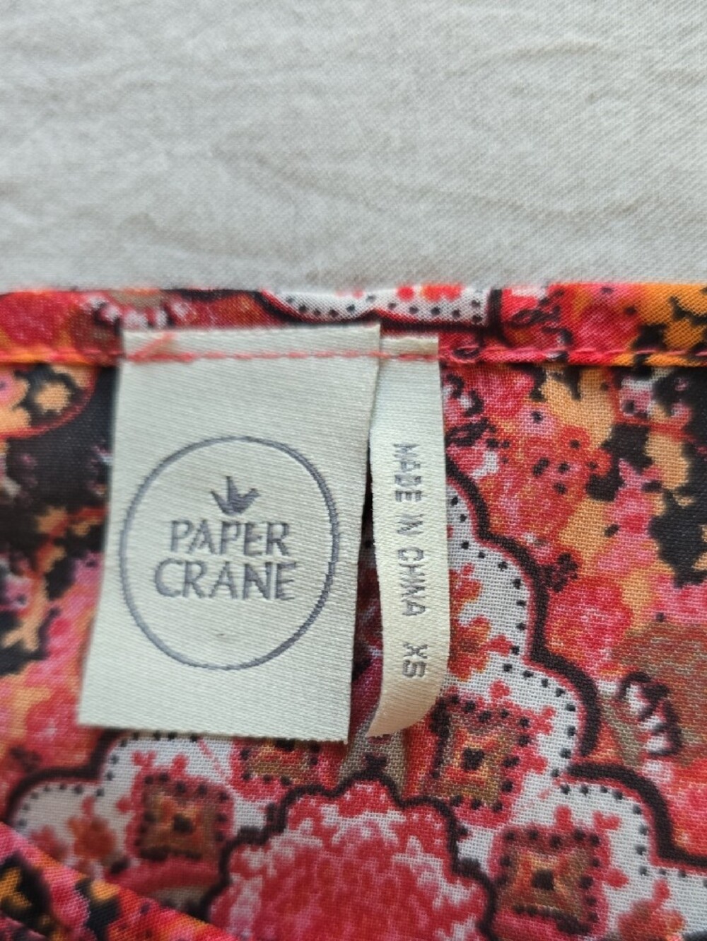 Paper Crane Cold Shoulder Top Women's XS - Picture 3 of 12